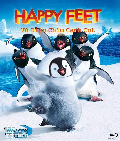 B413. Happy feet - Vũ Điệu Chim Cánh Cụt 2D 25G (DTS-HD 5.1) 